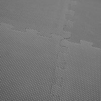 Alfombrilla de Gimnasio EVA Ecológica con Patrón Cruzado, Antideslizante, Impermeable, Absorbente de Impactos, No Tóxica, para Uso Doméstico, Venta al Por Mayor OEM