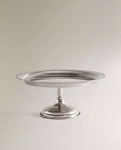 Traditional handcrafted <b>chocolate</b> stand made of metal with lotus inspired motifs great for gifting or party ecor settings - Product Image 4