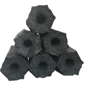 Charbon de bois de haute qualité pour barbecue, fabriqué à la machine, en bois dur compressé, sans odeur, hexagonal, pour l'intérieur, à haute teneur en carbone (>90%) - Product Image 2