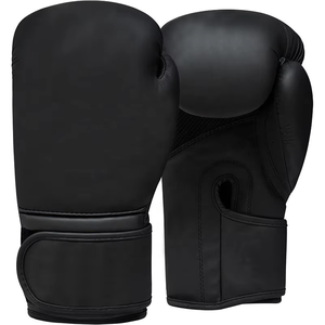 Wholesale Breathable Waterproof High Quality Artificial Leather Boxing Gloves Adjustable Wrist Strap <b>Lace</b>-<b>Up</b> Closure for Adult - Product Image 1