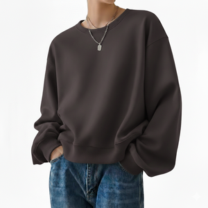 Sudadera Extra Grande para Mujer, Cálida para Invierno, Interior Cepillado, Manga Larga, Estilo Relajado y Contemporáneo - Product Image 1