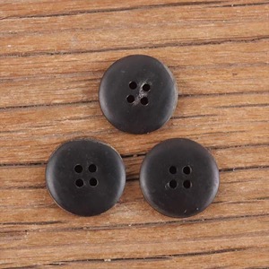 Botones de Cuerno de Búfalo Natural Hechos a Mano, Redondos, Color Personalizado, de Alta Gama, Ecológicos, con Acabado Desgastado, Accesorios para Ropa - Product Image 5