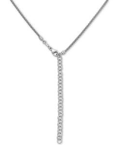 Collana Lariat di diamanti (1/8 ct. T. w.) in argento Sterling, 20 "+ 3" extender | Macacy's - Product Image 2