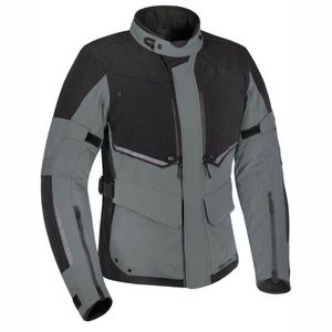 Blouson de moto slim en Cordura enduit personnalisé pour homme, col montant, logo avant, nouveau style vintage, imprimé, grandes tailles - Product Image 1