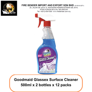 Limpiador de Vidrios Goodmaid Glassex Sin Rayas, Aroma Lavanda, 500ml, Paquete Doble, Hecho en Malasia, 50%-80% de Ingredientes Activos, Venta al Por Mayor - Product Image 2