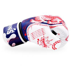 Guantes de Boxeo Profesionales Oem Digital Twins, Guantes de Sparring Twins de Cuero Vacuno Original con Correa de Muñeca Ajustable - Product Image 4