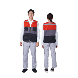 Uniformes de Trabajo Duraderos de Algodón Antiencogimiento, Tela Caqui de Alta Calidad, Ropa de Trabajo de Seguridad Transpirable para la Construcción 4SU - Product Image 6