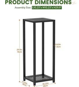 Support de plante en fer écologique au design élégant, idéal pour le jardinage vertical et la décoration intérieure gain de place - Product Image 2