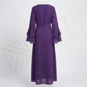 Nouvelle collection de vêtements islamiques décontractés pour femmes, abayas en vente, fabrication professionnelle, meilleur prix, mode modeste, vente en gros - Product Image 2