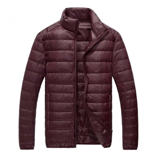 Vestes pour hommes personnalisables en polyester rembourré, à blocs de couleur, de haute qualité, respirantes, décontractées, pour l'hiver - Product Image 6