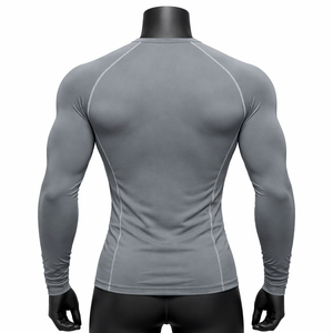 Rashguard MMA, Rashguard BJJ, T-shirt de compression, Rashguard MMA pour hommes, personnalisez votre propre logo, Rashguard sublimé à manches longues - Product Image 2