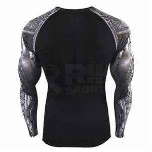 Sublimation Rash Guard Soft Stretch Fabric Breathable Design Water Sports And Beach Activity Wear - Product Image 2