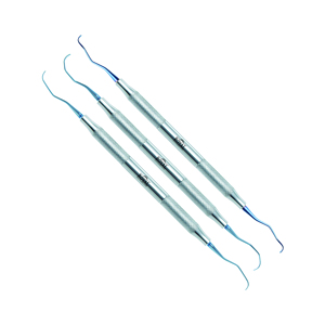 เครื่องมือทันตกรรมสำหรับโรคปริทันต์ รุ่น Professional 7EA Multicolor Scaler Gracey Curette คุณภาพระดับพรีเมียม โดย DADDY D PRO ได้รับมาตรฐาน CE & ISO - Product Image 4