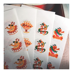 2024 Nuevo diseño lindo vinilo Kiss cut Sticker Set - Product Image 5