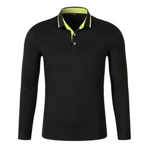 Polo à manches longues pour hommes, très demandé, avec logo personnalisé, fournisseur en gros de vêtements - Product Image 3