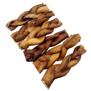Os à mâcher tressés en buffle longue durée pour les mâcheurs très résistants – Bully Braids biologiques - Product Image 1