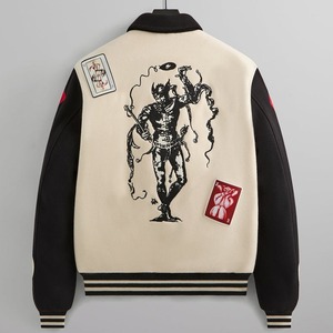 แจ็คเก็ตวาร์ซิตี้คุณภาพสูงสำหรับผู้ชาย ผ้าขนสัตว์ผสมพรีเมียม สไตล์วิทยาลัย ผู้ผลิต OEM รับสั่งผลิตจำนวนมาก - Product Image 3