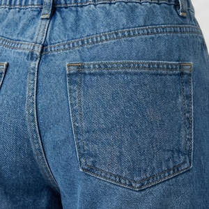 Premium 100 Cotton High Waist Denim Cargo Women Shorts Side Pockets <b>Belt</b> Loop Waistband <b>Plus</b> <b>Size</b> Casual Breathable Fit - Product Image 5