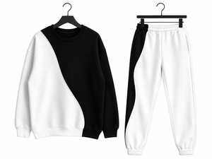 Conjunto Deportivo de 2 Piezas Unisex para Invierno, Sudadera y Pantalones Deportivos, Personalizable, Informal, Transpirable, al Por Mayor - Product Image 6