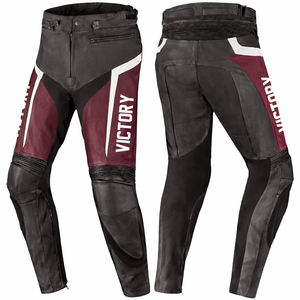 Pantalones de Cuero Personalizados para Motociclismo 2026, Pantalones de Protección para Motociclistas, Pantalones de Motocross - Product Image 2