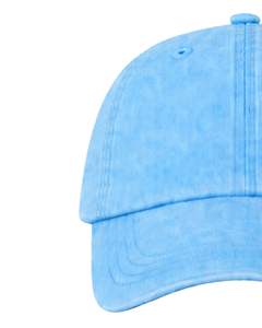 Gorra de Béisbol de Algodón Azul Cielo, Lisa, Ajustable, Unisex, Deportiva, Informal, Transpirable, Cómoda, Personalizable, de Primera Calidad - Product Image 4