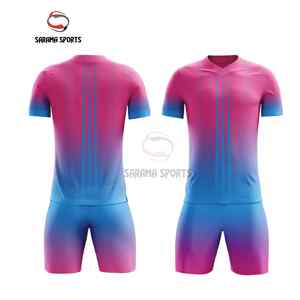 Nuevo Modelo de Ropa Deportiva, Conjunto de Entrenamiento, Material de Primera Calidad, Camiseta de Fútbol de Manga Corta, Uniformes - Product Image 1