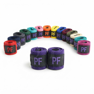 Premium Quality OEM Wrist Wraps for Weightlifting Gym Training Support Elastic Wrist <b>Straps</b> with Thumb Loop Fitness Accessories - Product Image 1