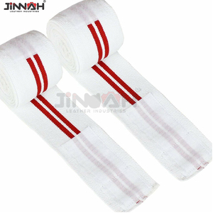 Bandes de maintien pour coudes en forme de huit pour exercices de musculation, couleur naturelle, élastiques, fabriquées au Pakistan - Product Image 6
