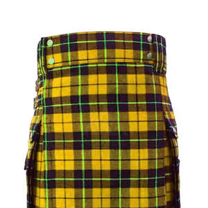 Último Modelo de Kilt Tradicional Escocés de Alta Calidad para Hombre, Kilt Tradicional con Cinturón a Cuadros, Kilt Escocés con Tartán - Product Image 3