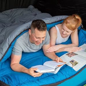 Saco de dormir multifuncional para acampada, saco de dormir ligero con forma Rectangular, venta al por mayor, para exportación de Albania - Product Image 5