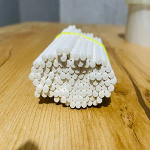 Bâtonnets en papier de qualité alimentaire pour sucettes, robustes, blancs, pour cake pops, bonbons, chocolats, pâtisserie et confiserie - Product Image 1