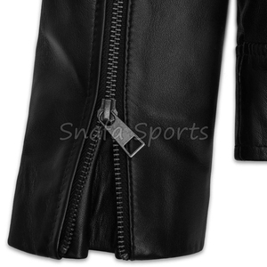 Chaqueta de Cuero para Mujer con Logotipo Personalizado, Ropa Casual, Chaqueta de Cuero para Mujer de la Mejor Calidad, Venta Directa de Fábrica, OEM - Product Image 6