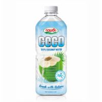Vente en gros de jus de noix de coco naturel en marque privée, importateur de jus de noix de coco biologique du Vietnam, fournisseur en gros, 24 bouteilles x 1,25 L NFC