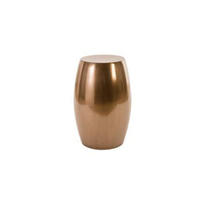 Shiny Copper Metal <b>Stool</b> Contemporary Home Furniture Durable Living Room Decor Ottoman Apartment Use <b>Stools</b> - Product Image 2