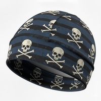 Bonnet sans bord en polyester réfléchissant pour homme, idéal pour le cyclisme, la course et les activités sportives en extérieur