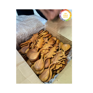 ช้อนไม้เวียดนามสำหรับเชฟมืออาชีพ ใช้สำหรับคนซอสข้นในหม้อขนาดใหญ่สำหรับเชิงพาณิชย์ 99 โกลด์ ดาต้า - Product Image 4