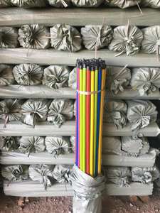 Mango de mopa y palo de escoba de PVC multicolor con grano de madera de eucalipto de Vietnam M.I.T VIET NAM COLOR PVC COATED - Product Image 4