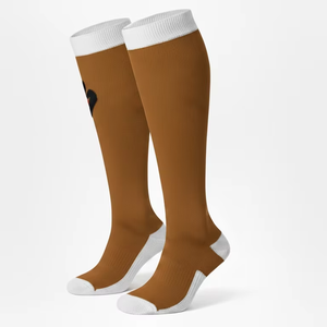 Sports <b>Socks</b> Men <b>Knee</b> <b>High</b> Cotton Soft Stretch Breathable Comfortable Fit Bulk Supply - Product Image 1