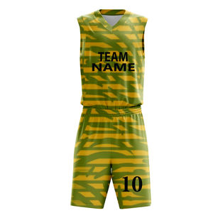 Maillots de basket-ball personnalisés à sublimation, dernier design, vente en gros, uniformes de basket-ball réversibles pour jeunes - Product Image 5