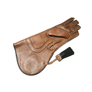 Gants Falcon en cuir imperméable de qualité supérieure avec intérieur en tissu léger, coutures renforcées et ajustement facile - Product Image 2
