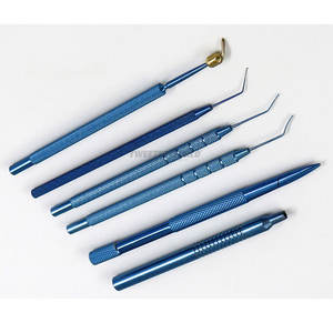 Juego de Instrumentos Quirúrgicos Oftálmicos Manuales de Acero para Implantes Denticulares de Excelente Calidad, Reutilizables, con Certificación CE - Product Image 2