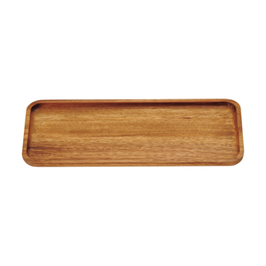 Fine Quality Wholesale Smooth Texture <b>Warm</b> Natural Acacia <b>Tray</b> Plate Wooden Bowl - Product Image 2