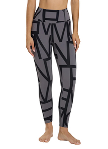 Leggings de yoga à taille haute en tricot uni, pantalon de fitness long, vêtements de sport sans couture pour femmes - Product Image 3