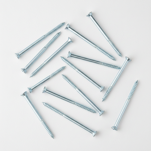Heavy Duty Countersunk Timber Fasteners - Zinc Plated Flat Head Wood <b>Screws</b> 30mm to 200mm - Product Image 1