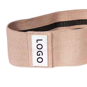 Bande de résistance pour les hanches en matériau souple, pour les entraînements en salle de sport, personnalisez votre propre logo sur la bande de résistance - Product Image 3