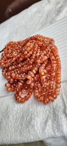 Perles de pierre de soleil naturelle de qualité supérieure, forme rondelle, 6 mm-10 mm, pierres précieuses de pierre de soleil en vrac, prix de gros disponible. - Product Image 6