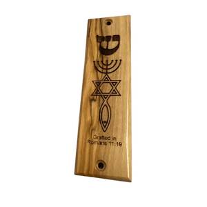 Hot Selling Marble Stone Mezuzah <b>Case</b> Modern Jewish Doorpost Cover Luxury Judaica Home Decor Gift - Product Image 3