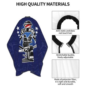 Capa Impermeable para Cortar el Cabello, Delantal de Peluquería Personalizado, Toalla Impermeable para Barbería, Bata para Hombres - Product Image 5