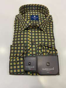 2023 Italian Design Slimfit <b>Men's</b> Casual <b>Shirt</b> High Quality Cotton Poplin Fabric Long Sleeves Woven <b>Shirt's</b> Model - Product Image 4