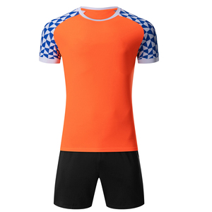 Maillot de football unisexe le plus vendu 100 % polyester, couleur et logo personnalisables, respirant, séchage rapide, imprimé par sublimation, été, superbe - Product Image 2